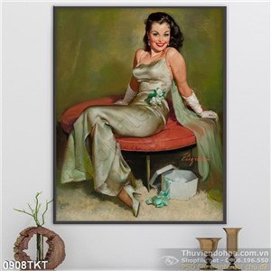 Tranh khỏa thân nghệ thuật sơn dầu độc đáo