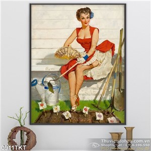 Tranh khỏa thân nghệ thuật sơn dầu