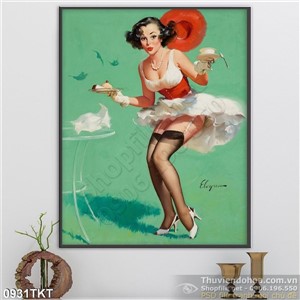 Tranh khỏa thân nghệ thuật treo tường độc đáo