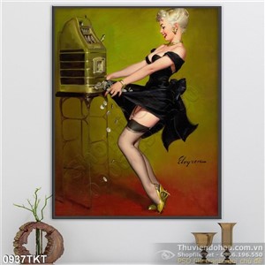 Tranh khỏa thân nghệ thuật Châu Âu hiện đại