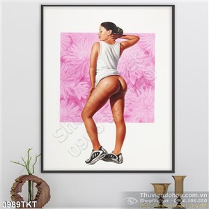 Tranh khỏa thân nghệ thuật treo tường hiện đại