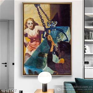 Tranh khỏa thân nghệ thuật sơn dầu Châu Âu