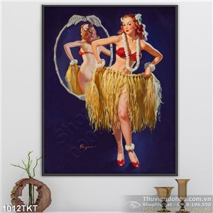 Tranh khỏa thân nghệ thuật vũ nữ