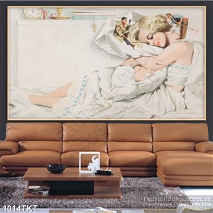 Tranh khỏa thân nghệ thuật sơn dầu Châu Âu