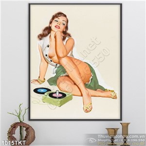 Tranh khỏa thân nghệ thuật sơn dầu Châu Âu