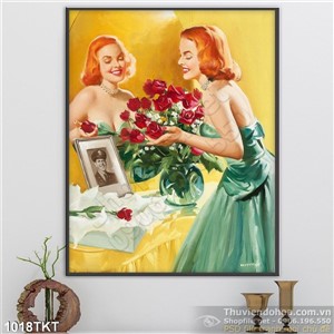 Tranh khỏa thân nghệ thuật Châu Âu hien đại