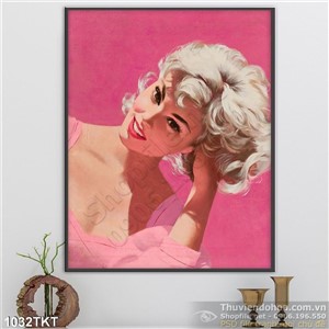 Tranh khỏa thân nghệ thuật sơn dầu hiện đại