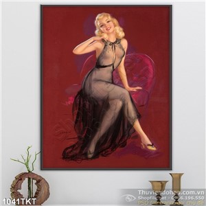 Tranh khỏa thân nghệ thuật trang trí phòng ngủ