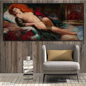 Tranh khỏa thân nghệ thuật sơn dầu Châu Âu