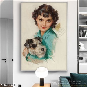 Tranh khỏa thân nghệ thuật sơn dầu đẹp