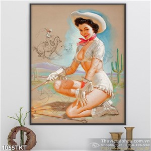 Tranh khỏa thân nghệ thuật sơn dầu