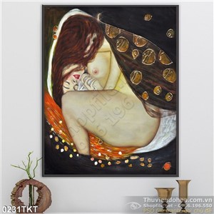 Tranh khỏa thân nghệ thuật sơn dầu độc đáo