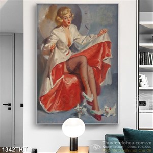Tranh khỏa thân nghệ thuật sơn dầu Tranh khỏa thân nghệ thuật sơn dầu
