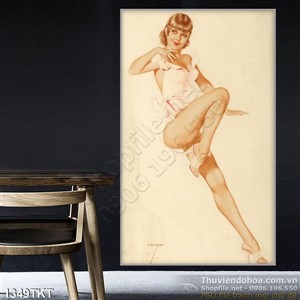 Tranh khỏa thân nghệ thuật màu nước đẹp Tranh khỏa thân nghệ thuật màu nước đẹp