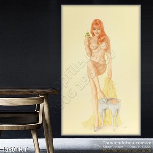 Tranh khỏa thân nghệ thuật màu nước đẹp Tranh khỏa thân nghệ thuật màu nước đẹp
