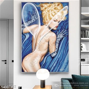 Tranh khỏa thân nghệ thuật hiện đại Tranh khỏa thân nghệ thuật hiện đại