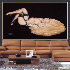 Tranh khỏa thân nghệ thuật quyến rũ Tranh khỏa thân nghệ thuật quyến rũ