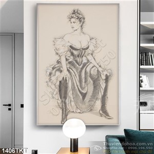 Tranh khỏa thân nghệ thuật bằng bút chì Tranh khỏa thân nghệ thuật bằng bút chì