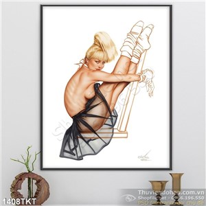 Tranh khỏa thân nghệ thuật trang trí phòng ngủ Tranh khỏa thân nghệ thuật trang trí phòng ngủ