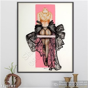 Tranh khỏa thân nghệ thuật vũ nữ đẹp Tranh khỏa thân nghệ thuật vũ nữ đẹp