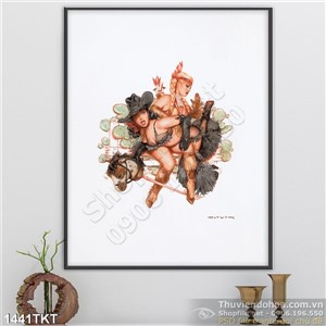 Tranh khỏa thân nghệ thuật sơn dầu trang trí tường Tranh khỏa thân nghệ thuật sơn dầu trang trí tường