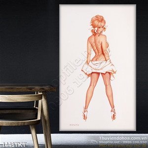 Tranh khỏa thân nghệ thuật sơn dầu treo tường Tranh khỏa thân nghệ thuật sơn dầu treo tường