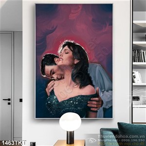 Tranh khỏa thân nghệ thuật quyến rũ Tranh khỏa thân nghệ thuật quyến rũ