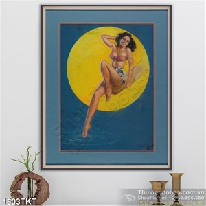 Tranh khỏa thân nghệ thuật sơn dầu Tranh khỏa thân nghệ thuật sơn dầu