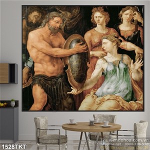 Tranh khỏa thân nghệ thuật sơn dầu Tranh khỏa thân nghệ thuật sơn dầu