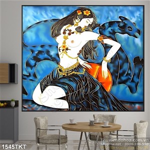 Tranh khỏa thân nghệ thuật trang trí độc đáo Tranh khỏa thân nghệ thuật trang trí độc đáo