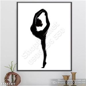 Tranh khỏa thân nghệ thuật yoga Tranh khỏa thân nghệ thuật yoga