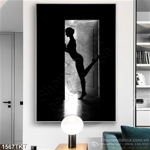 Tranh khỏa thân nghệ thuật trang trí phòng ngủ