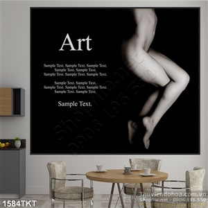 Tranh khỏa thân nghệ thuật treo tường độc đáo