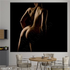 Tranh khỏa thân nghệ thuật nhiếp ảnh đẹp