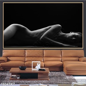 Tranh khỏa thân nghệ thuật thiếu nữ