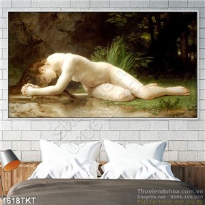Tranh khỏa thân nghệ thuật Châu Âu