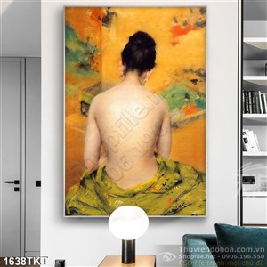 Tranh khỏa thân nghệ thuật treo tường Tranh khỏa thân nghệ thuật treo tường