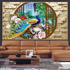 Tranh công trang trí tường đẹp