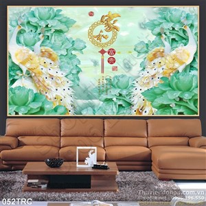 Tranh Rồng,công,phượng,thiên nga