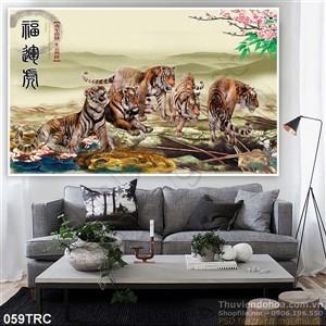 Tranh Rồng,công,phượng,thiên nga treo tường đẹp