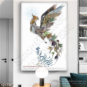 Tranh Rồng,công,phượng,thiên nga treo tường