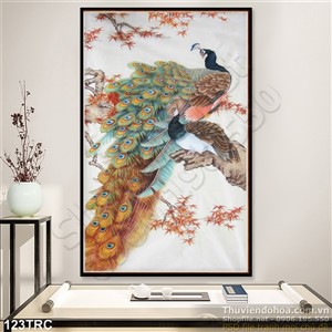 Tranh chim phượng treo tường