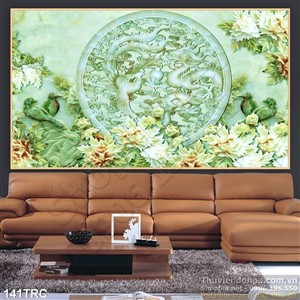 Tranh Rồng giả ngọc treo tường