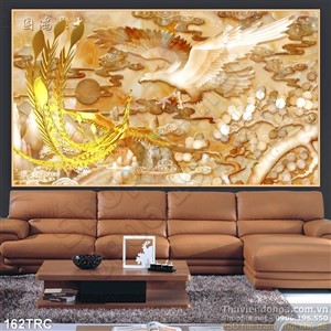 Tranh phượng giả ngọc treo tường