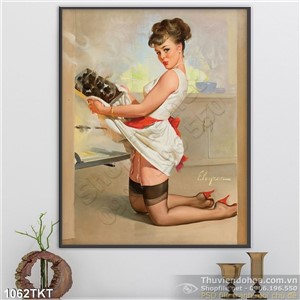 Tranh khỏa thân nghệ thuật trang trí tường