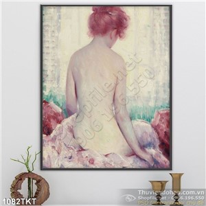 Tranh khỏa thân nghệ thuật sơn dầu