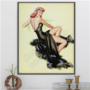 Tranh khỏa thân nghệ thuật sơn dầu