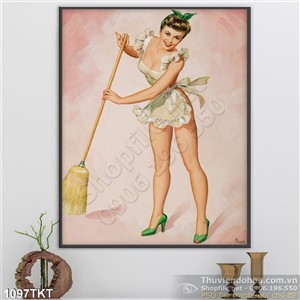 Tranh khỏa thân nghệ thuật sơn dầu Châu Âu