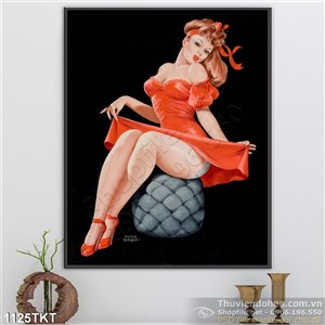 Tranh khỏa thân nghệ thuật treo tường đẹp