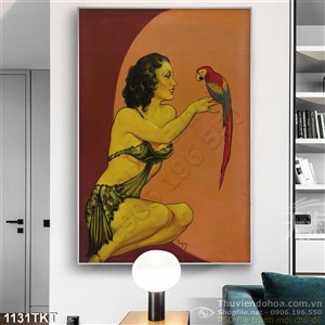 Tranh khỏa thân nghệ thuật treo tường